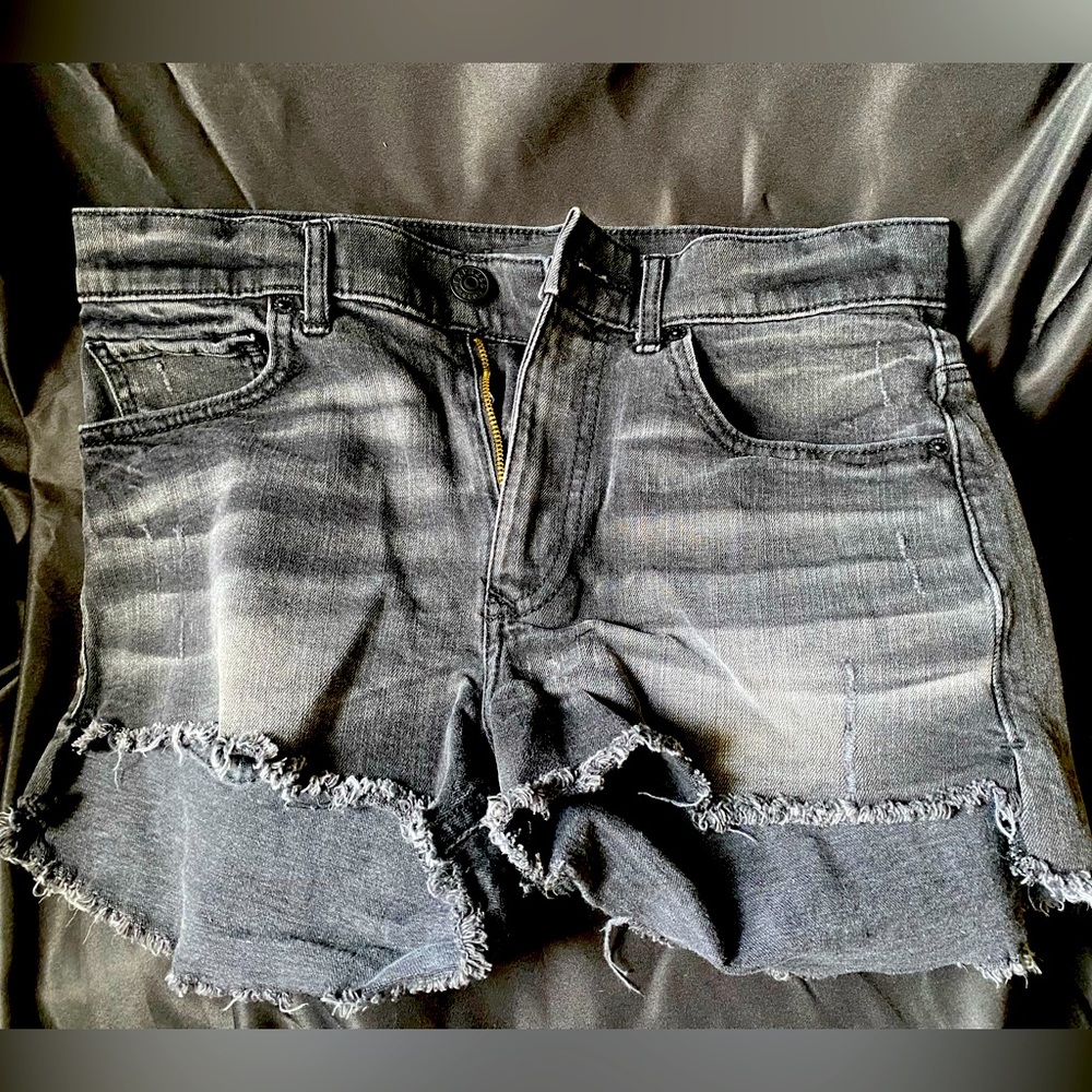 Black Express Jean Shorts